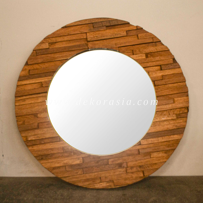 Round Rustic Mirror Hanging Mirror Wall Decoration, Mirror Home Decoration, Wall Mirror Decorative